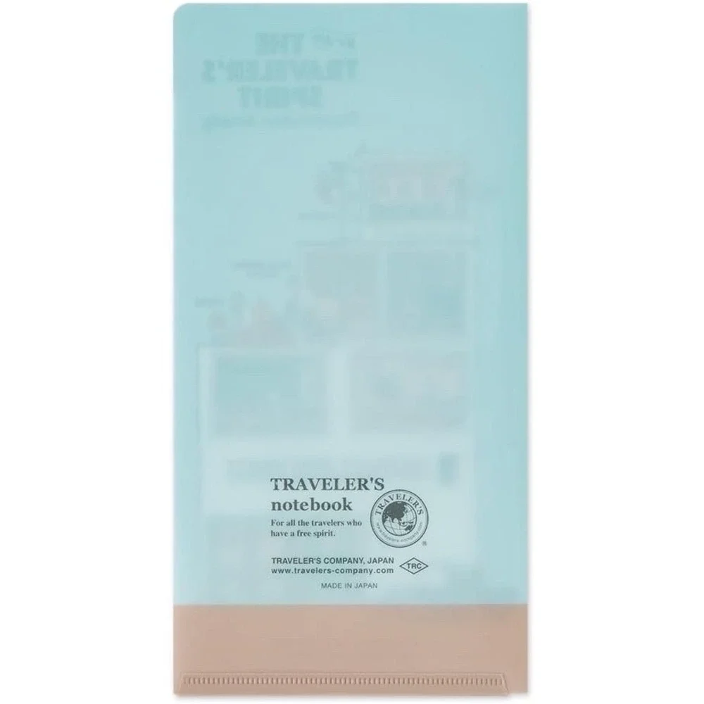 Traveler's Company Notebook 2026 Clear Folder The Traveler's Spirit
